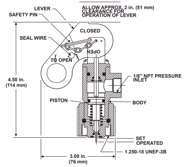 Kidde 82-878751-000 Fire Suppression System Control Head