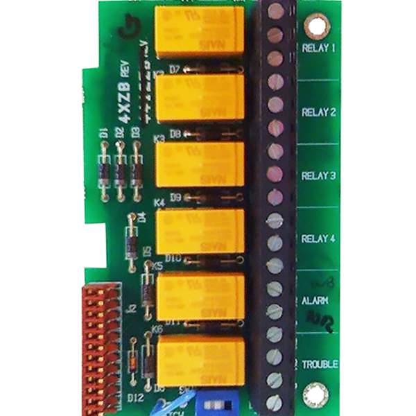 Notifier, 4XZM, 4 Zone Function Relay Module, SFP-2404 ONLY