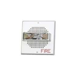 Wheelock, E70-24MCWH-FW, Speaker Strobe, Wall, 24 VDC, Multi-Candela 135/185, White