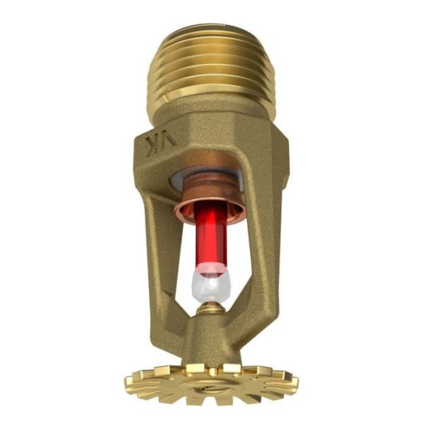 Viking, 12987, Fire Sprinkler Head, 1/2", Pendent, Glass Bulb, Brass, 12987