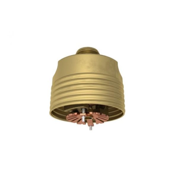 Viking, 13503, Quick Response Fire Sprinkler Head, 1/2", Concealed Pendent, Glass Bulb, Brass, 13503