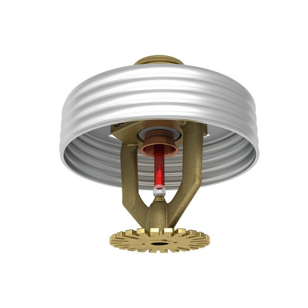 Viking, 13637ABX, Residential Fire Sprinkler Head, 1/2", Concealed Pendent, 155 Degrees, Brass, 13637ABX